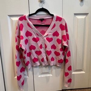 Heart cardigan